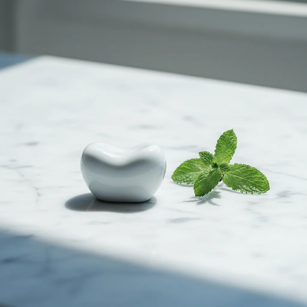 Editorial still life representing dental procedures