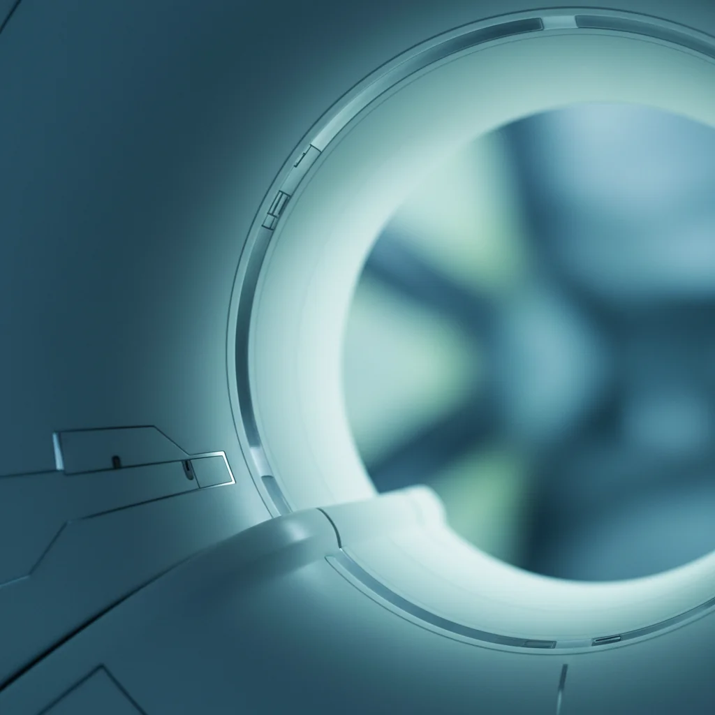 Editorial still life representing diagnostic imaging