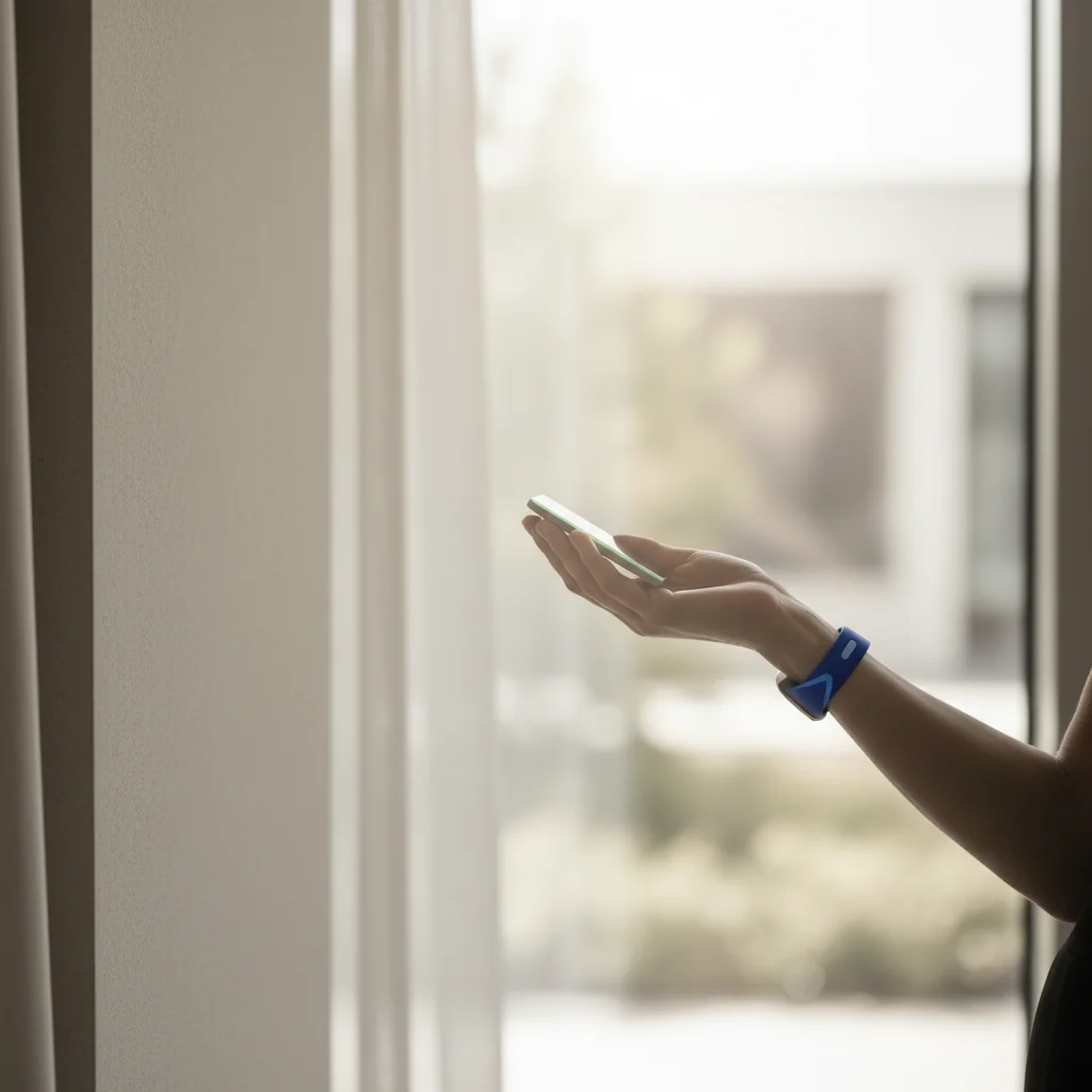 Editorial illustration representing arm lift (brachioplasty)