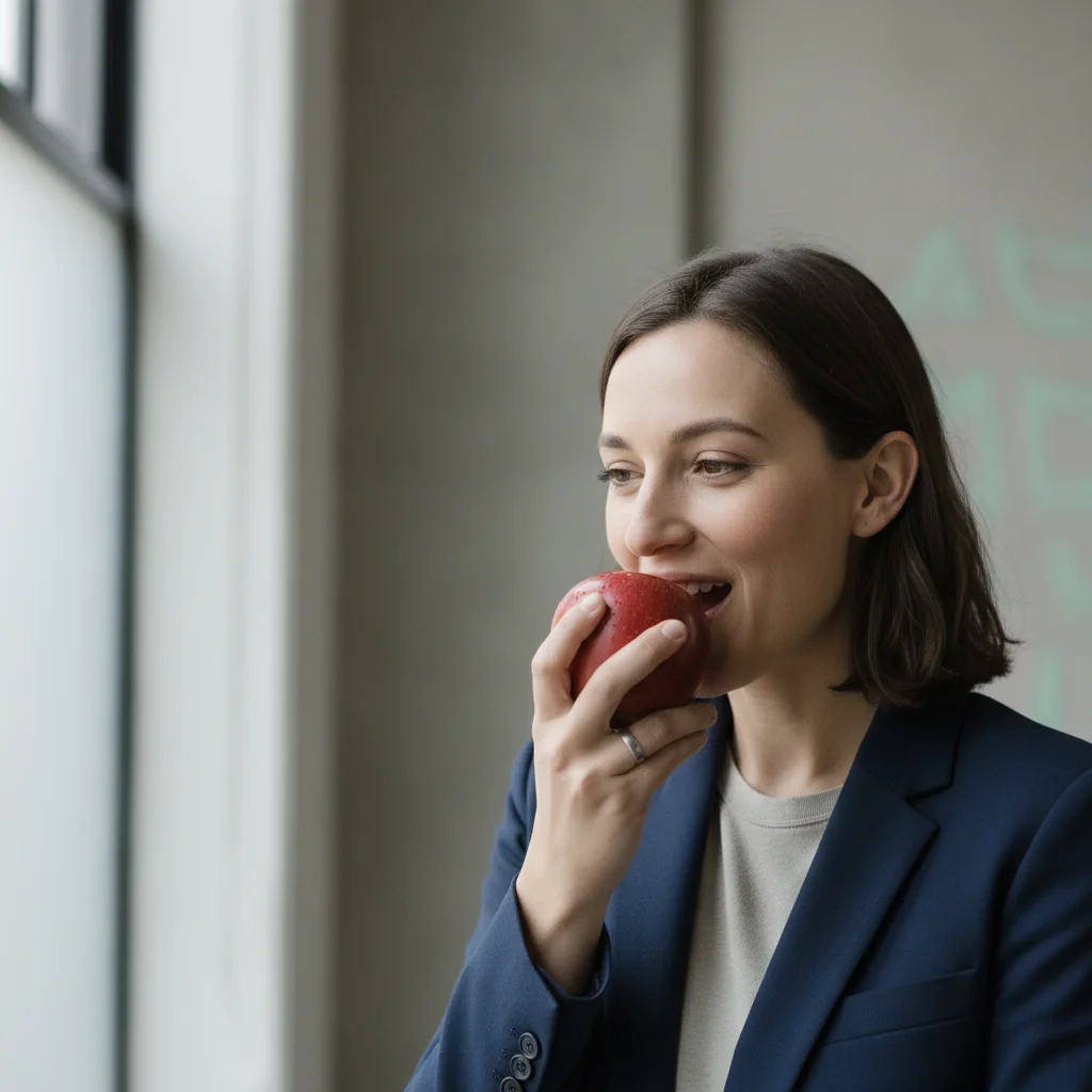 Editorial illustration representing dental implant (single tooth)