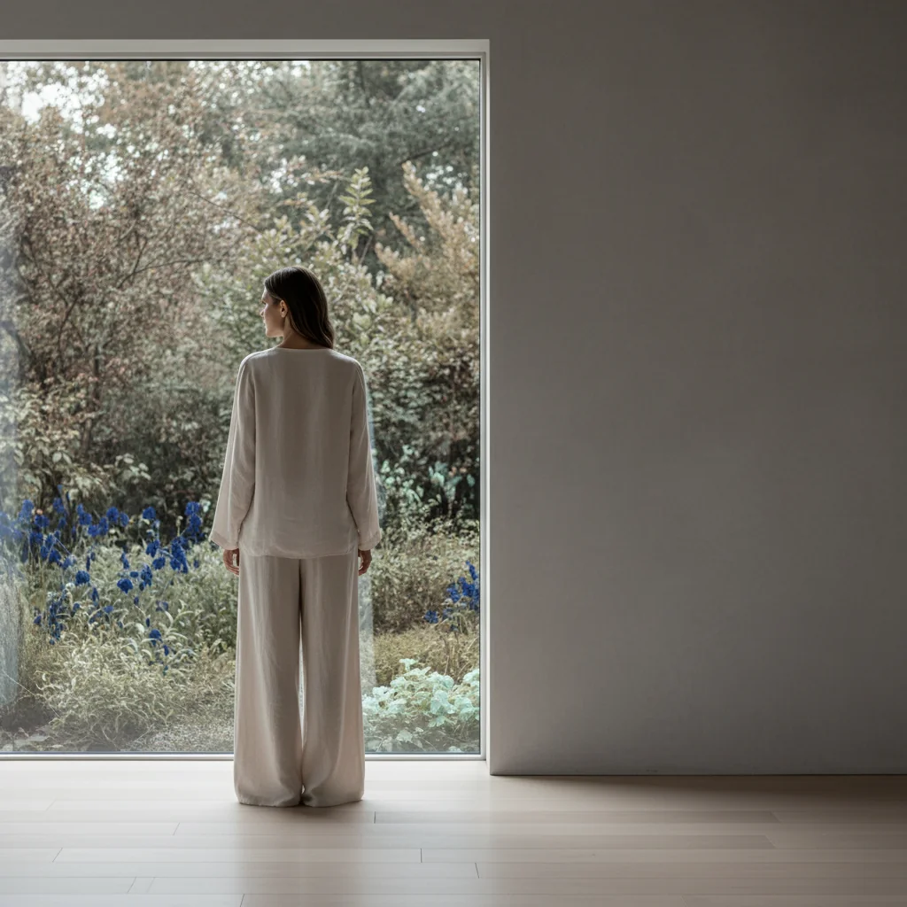 Editorial illustration representing hysterectomy