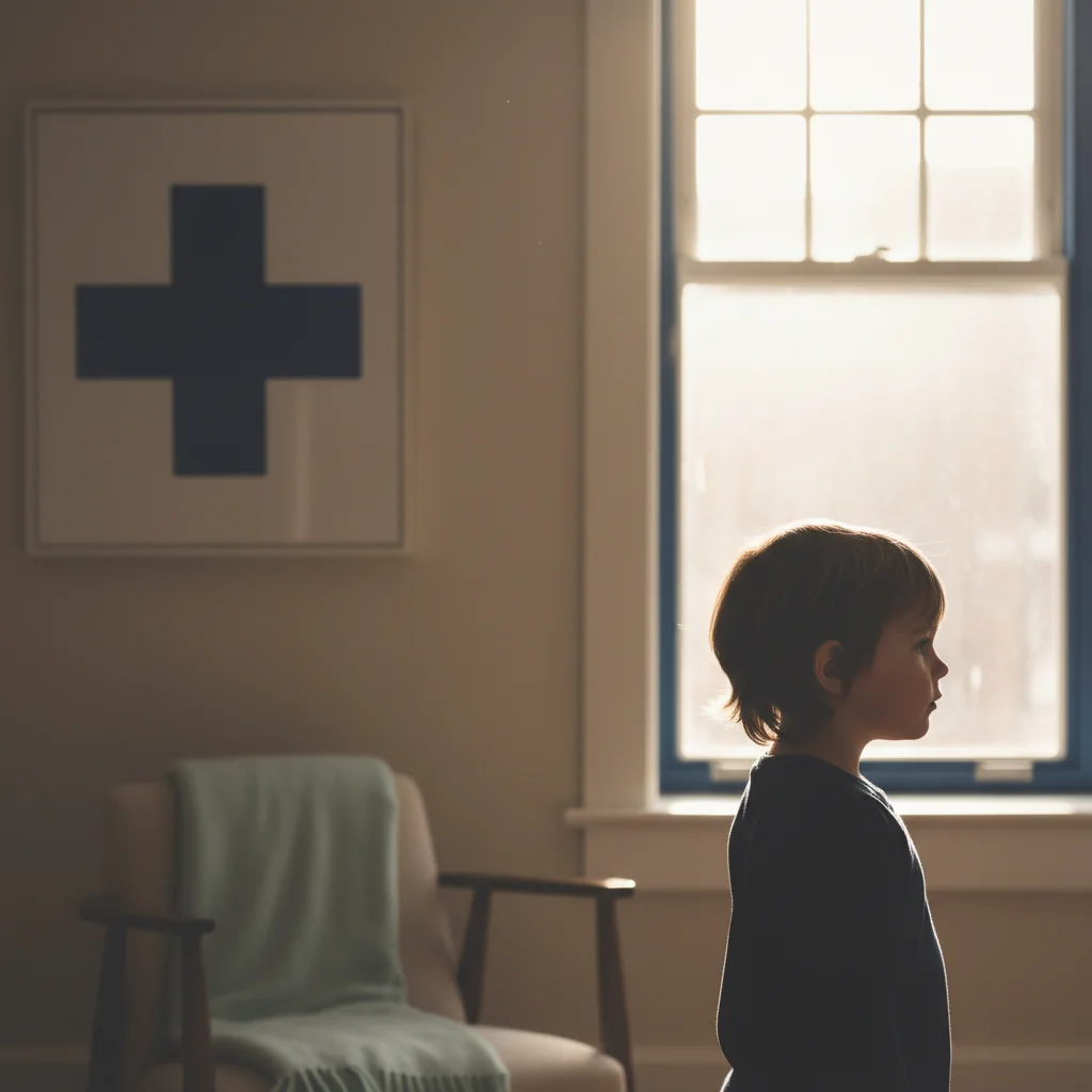 Editorial illustration representing otoplasty (ear surgery)