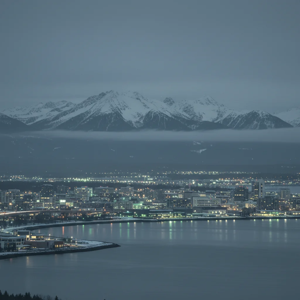 Editorial view of Alaska
