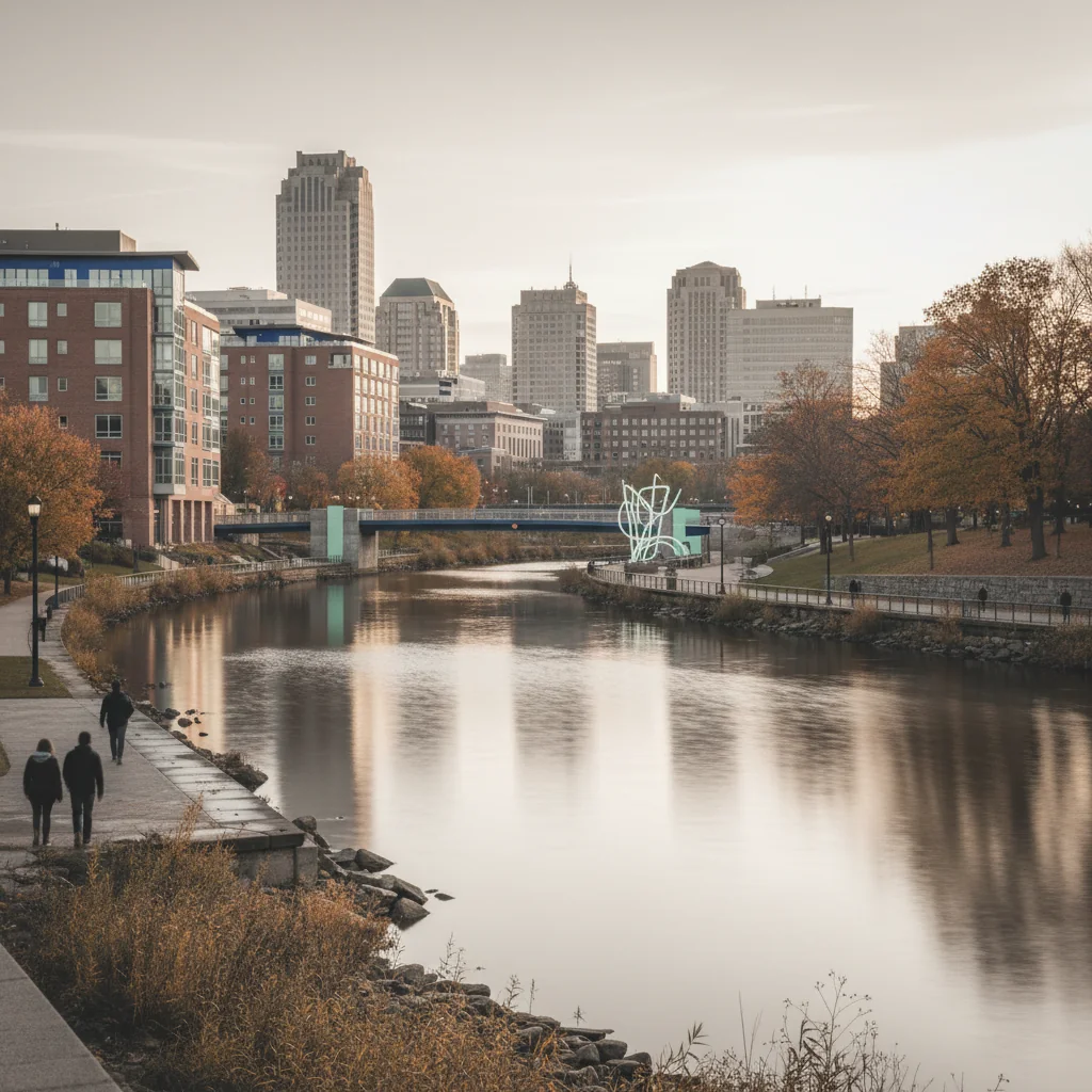 Editorial view of Connecticut
