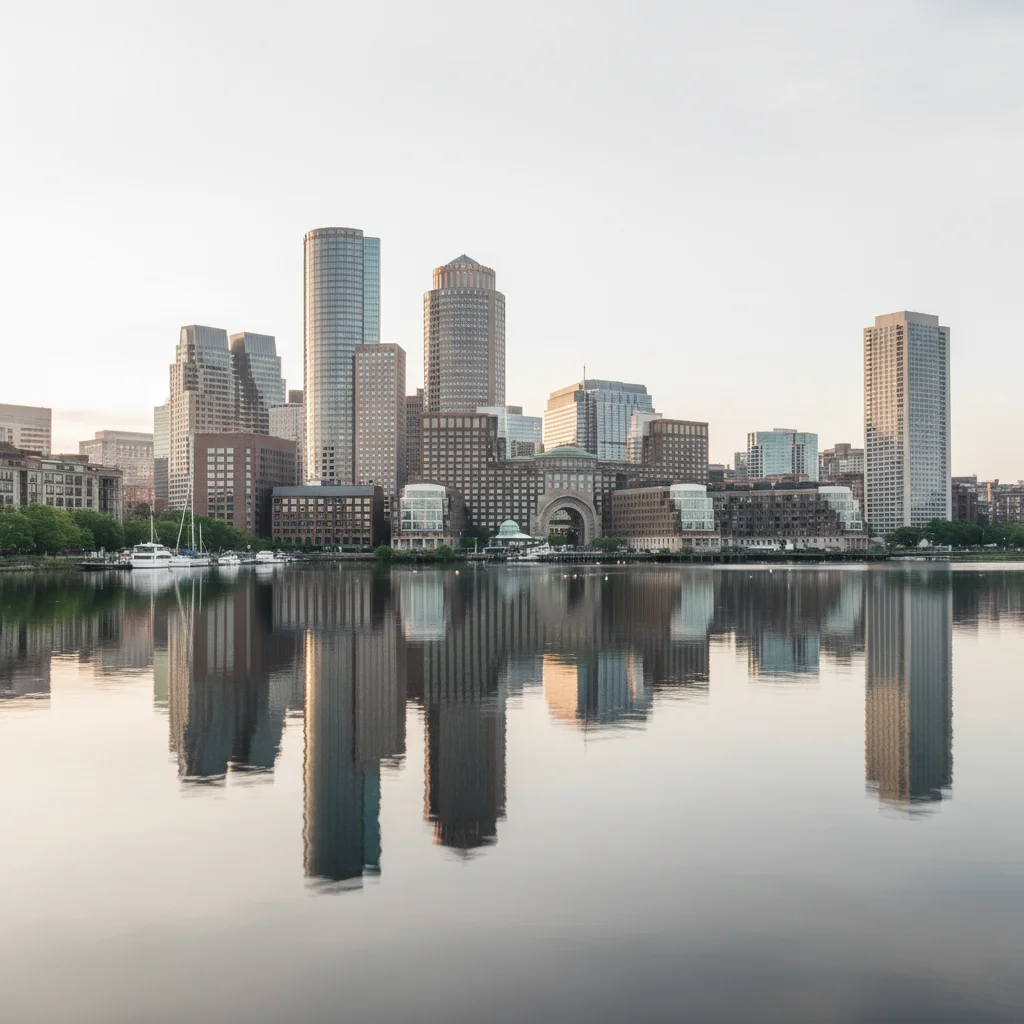 Editorial view of Massachusetts