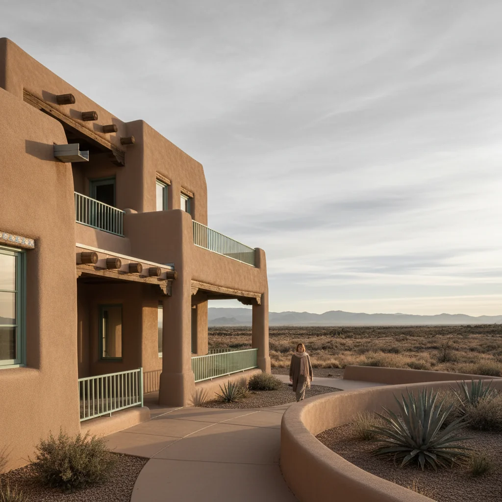 Editorial view of New Mexico
