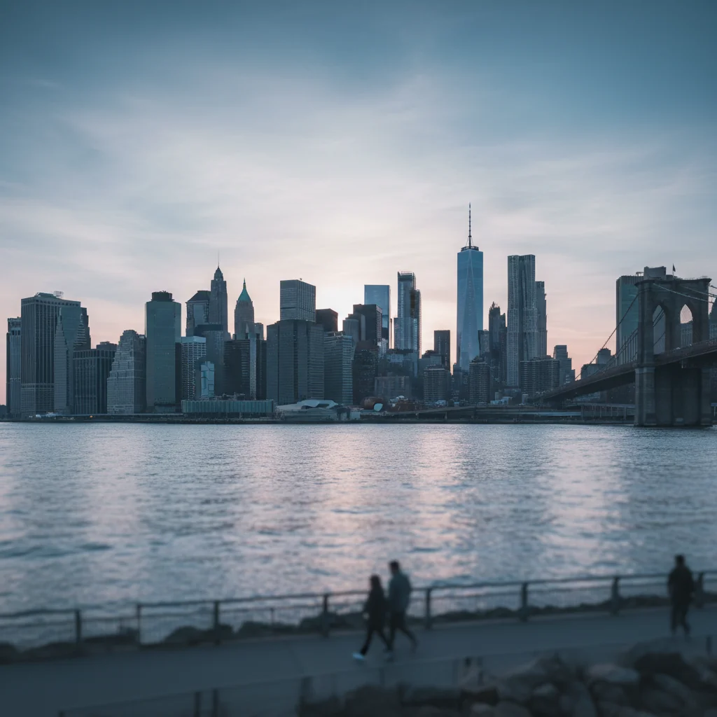 Editorial view of New York